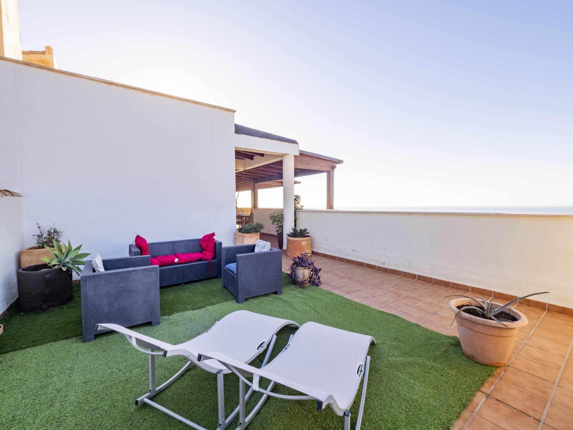 Atico Con Vistas Al Mar Piscina Y Parking Διαμέρισμα Μάλαγα Εξωτερικό φωτογραφία
