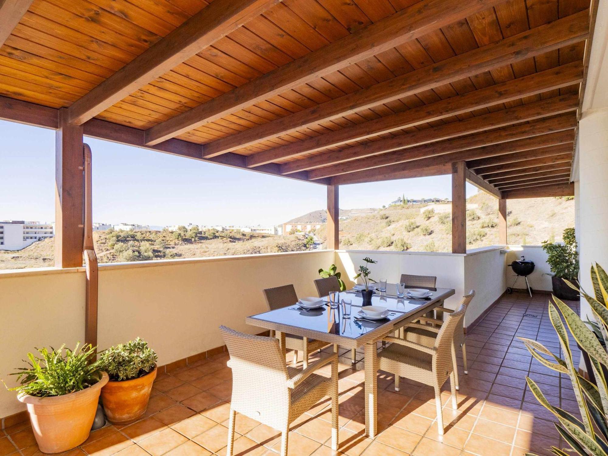 Atico Con Vistas Al Mar Piscina Y Parking Διαμέρισμα Μάλαγα Εξωτερικό φωτογραφία